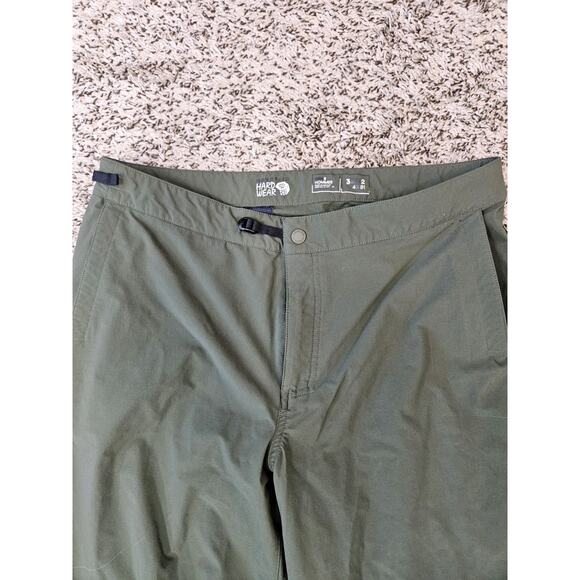 Mountain Hardwear Pants Mens 33x32 * Green Tech Outdoor Nylon Lightweight Active - Picture 3 of 9